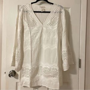 La Blanca White Swim Coverup